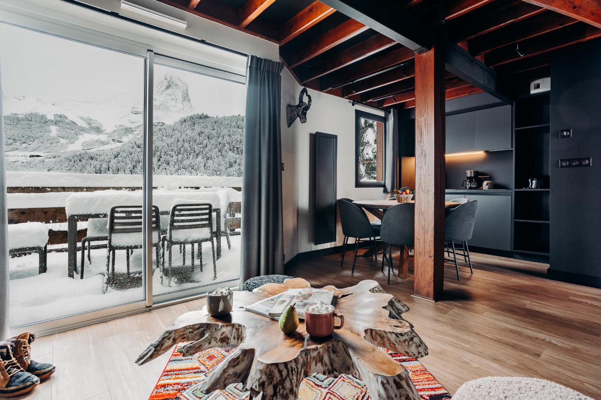 Iskoe Chalets-Hoetel, Col D'Aubisque 古雷特 外观 照片