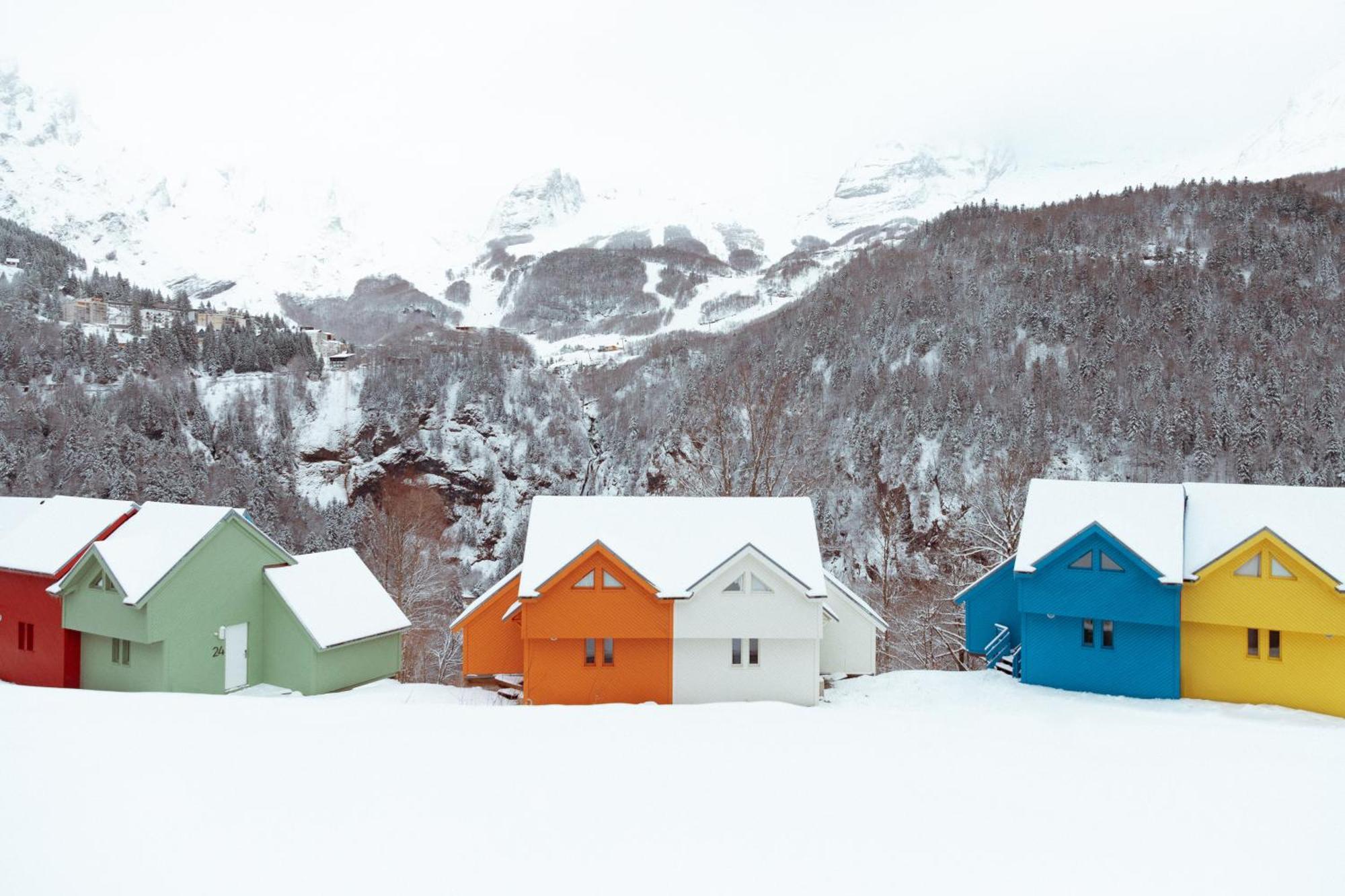 Iskoe Chalets-Hoetel, Col D'Aubisque 古雷特 外观 照片